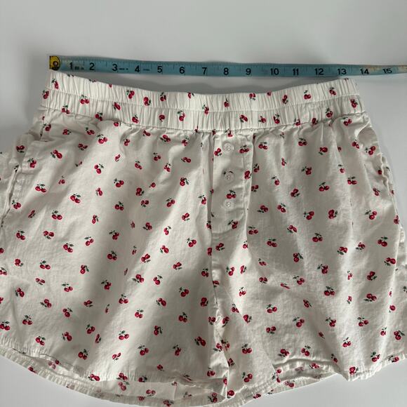 Beverly and Beck Boxer Shorts Cherry Design Size Small - Picture 6 of 9